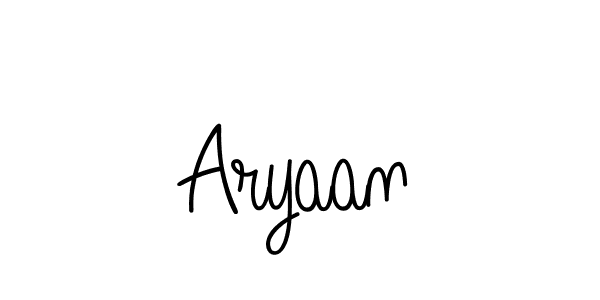 How to make Aryaan name signature. Use Angelique-Rose-font-FFP style for creating short signs online. This is the latest handwritten sign. Aryaan signature style 5 images and pictures png