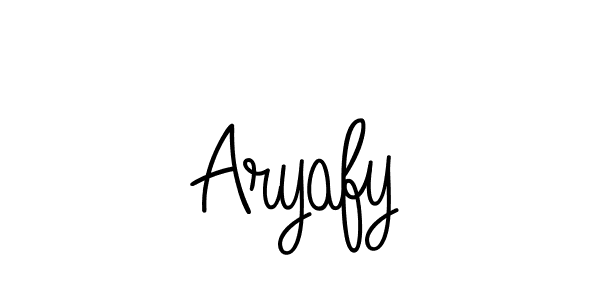 Also You can easily find your signature by using the search form. We will create Aryafy name handwritten signature images for you free of cost using Angelique-Rose-font-FFP sign style. Aryafy signature style 5 images and pictures png