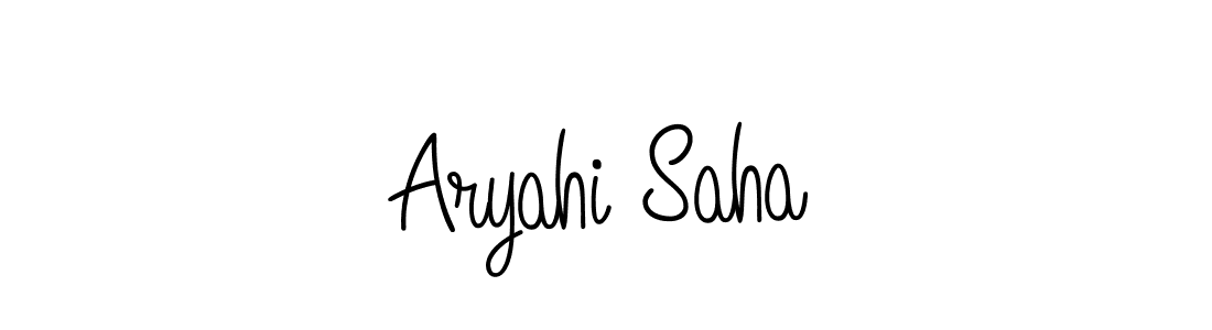 It looks lik you need a new signature style for name Aryahi Saha. Design unique handwritten (Angelique-Rose-font-FFP) signature with our free signature maker in just a few clicks. Aryahi Saha signature style 5 images and pictures png