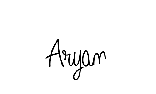 The best way (Angelique-Rose-font-FFP) to make a short signature is to pick only two or three words in your name. The name Aryan include a total of six letters. For converting this name. Aryan signature style 5 images and pictures png