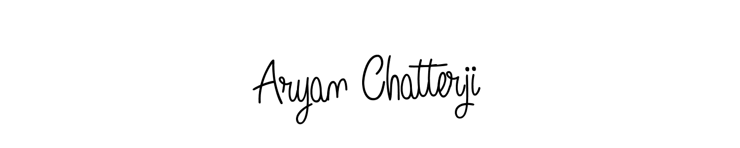 Also we have Aryan Chatterji name is the best signature style. Create professional handwritten signature collection using Angelique-Rose-font-FFP autograph style. Aryan Chatterji signature style 5 images and pictures png