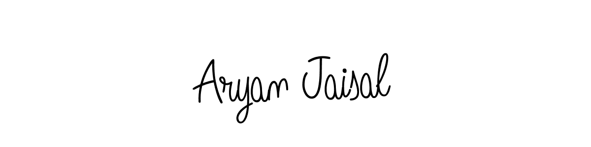 Design your own signature with our free online signature maker. With this signature software, you can create a handwritten (Angelique-Rose-font-FFP) signature for name Aryan Jaisal. Aryan Jaisal signature style 5 images and pictures png