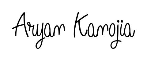 Turn your name Aryan Kanojia into a signature brand with Angelique-Rose-font-FFP styling. Download in standard PNG or transparent format anytime. Aryan Kanojia signature style 5 images and pictures png