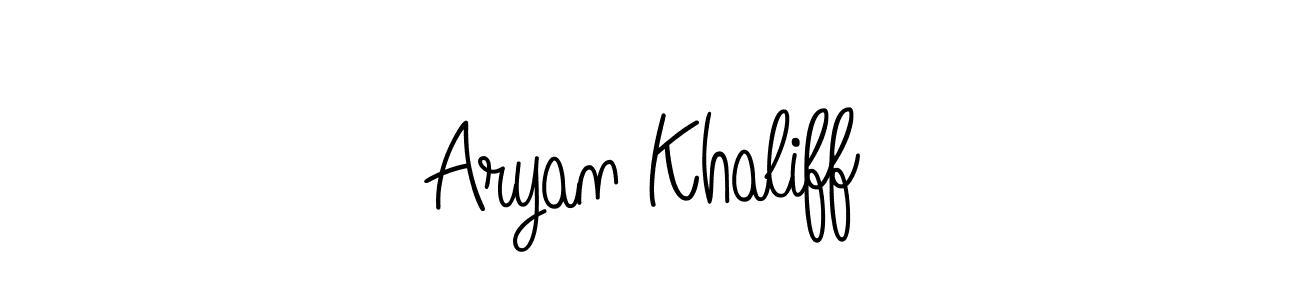 Similarly Angelique-Rose-font-FFP is the best handwritten signature design. Signature creator online .You can use it as an online autograph creator for name Aryan Khaliff. Aryan Khaliff signature style 5 images and pictures png