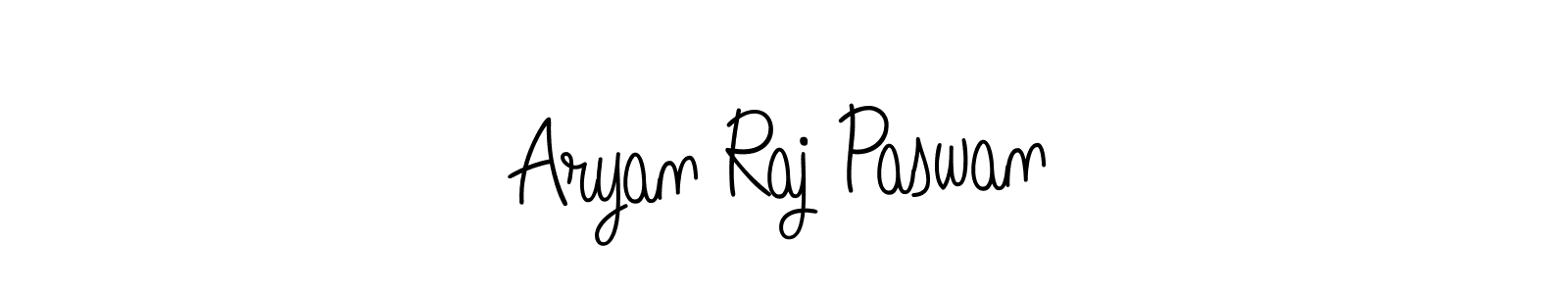 Make a beautiful signature design for name Aryan Raj Paswan. With this signature (Angelique-Rose-font-FFP) style, you can create a handwritten signature for free. Aryan Raj Paswan signature style 5 images and pictures png