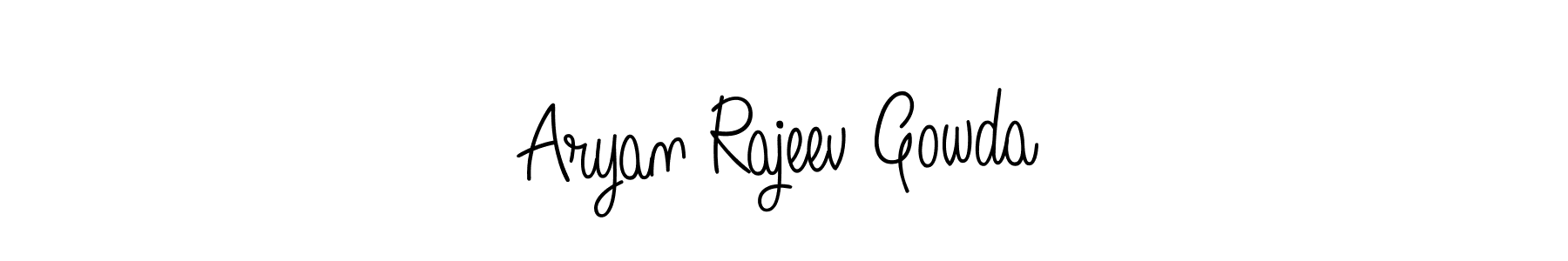 Make a beautiful signature design for name Aryan Rajeev Gowda. Use this online signature maker to create a handwritten signature for free. Aryan Rajeev Gowda signature style 5 images and pictures png