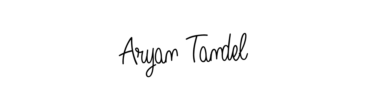 Here are the top 10 professional signature styles for the name Aryan Tandel. These are the best autograph styles you can use for your name. Aryan Tandel signature style 5 images and pictures png