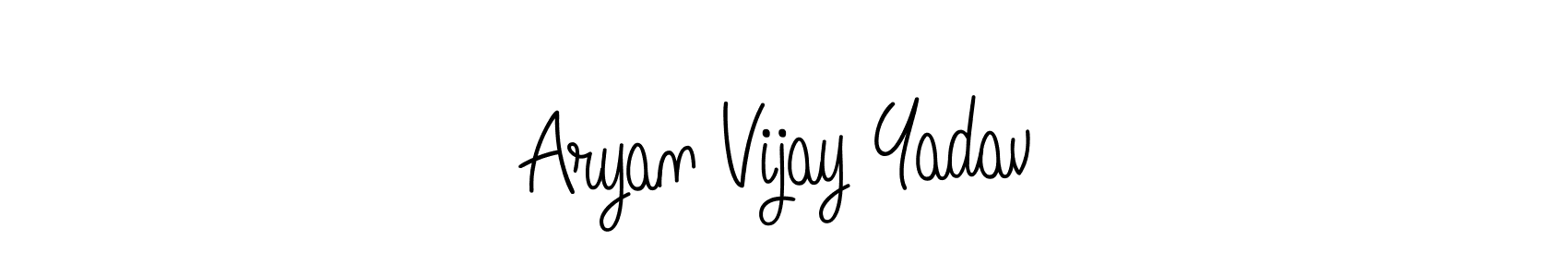Here are the top 10 professional signature styles for the name Aryan Vijay Yadav. These are the best autograph styles you can use for your name. Aryan Vijay Yadav signature style 5 images and pictures png