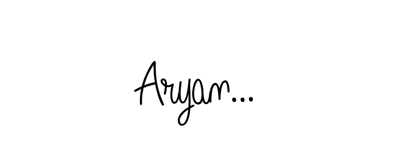 if you are searching for the best signature style for your name Aryan.... so please give up your signature search. here we have designed multiple signature styles  using Angelique-Rose-font-FFP. Aryan... signature style 5 images and pictures png