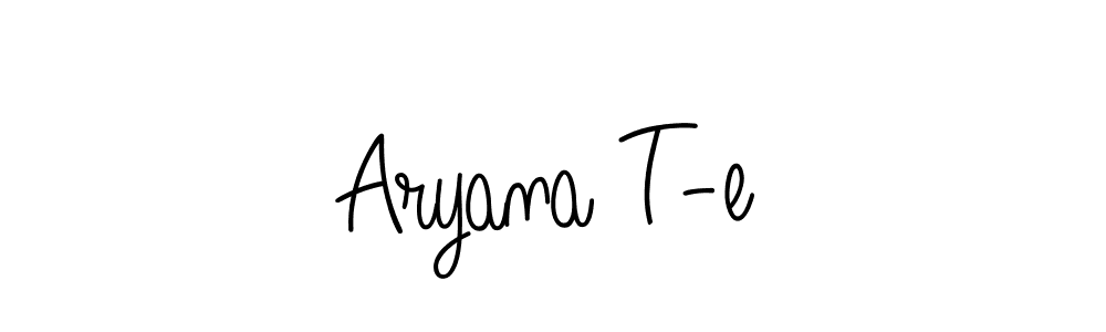 You can use this online signature creator to create a handwritten signature for the name Aryana T-e. This is the best online autograph maker. Aryana T-e signature style 5 images and pictures png