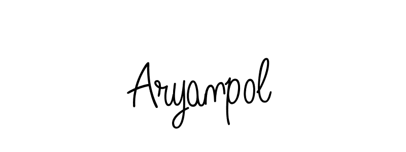 if you are searching for the best signature style for your name Aryanpol. so please give up your signature search. here we have designed multiple signature styles  using Angelique-Rose-font-FFP. Aryanpol signature style 5 images and pictures png