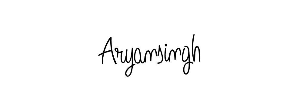 The best way (Angelique-Rose-font-FFP) to make a short signature is to pick only two or three words in your name. The name Aryansingh include a total of six letters. For converting this name. Aryansingh signature style 5 images and pictures png