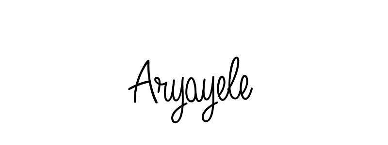 The best way (Angelique-Rose-font-FFP) to make a short signature is to pick only two or three words in your name. The name Aryayele include a total of six letters. For converting this name. Aryayele signature style 5 images and pictures png