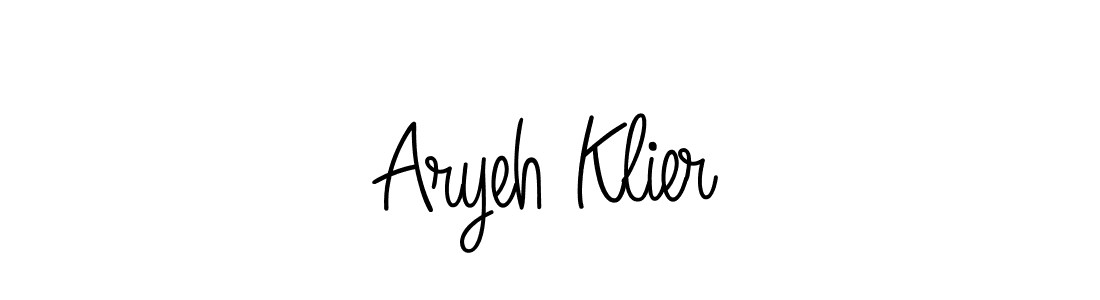 How to Draw Aryeh Klier signature style? Angelique-Rose-font-FFP is a latest design signature styles for name Aryeh Klier. Aryeh Klier signature style 5 images and pictures png
