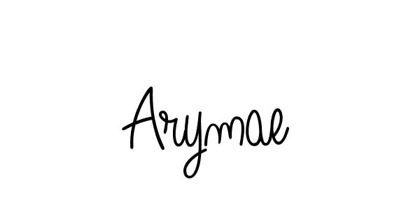 Design your own signature with our free online signature maker. With this signature software, you can create a handwritten (Angelique-Rose-font-FFP) signature for name Arymae. Arymae signature style 5 images and pictures png