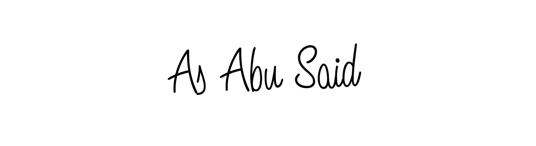Check out images of Autograph of As Abu Said name. Actor As Abu Said Signature Style. Angelique-Rose-font-FFP is a professional sign style online. As Abu Said signature style 5 images and pictures png