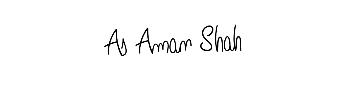 It looks lik you need a new signature style for name As Aman Shah. Design unique handwritten (Angelique-Rose-font-FFP) signature with our free signature maker in just a few clicks. As Aman Shah signature style 5 images and pictures png