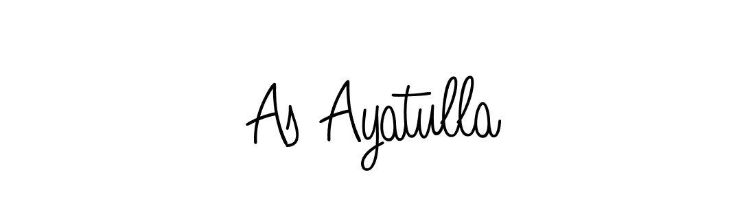 Check out images of Autograph of As Ayatulla name. Actor As Ayatulla Signature Style. Angelique-Rose-font-FFP is a professional sign style online. As Ayatulla signature style 5 images and pictures png