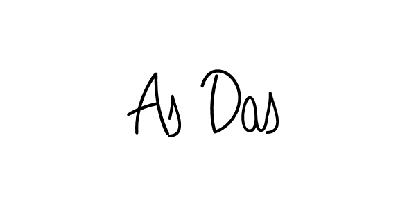 How to make As Das signature? Angelique-Rose-font-FFP is a professional autograph style. Create handwritten signature for As Das name. As Das signature style 5 images and pictures png