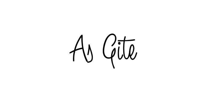 You can use this online signature creator to create a handwritten signature for the name As Gite. This is the best online autograph maker. As Gite signature style 5 images and pictures png