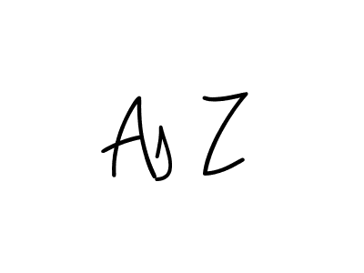 Here are the top 10 professional signature styles for the name As Z. These are the best autograph styles you can use for your name. As Z signature style 5 images and pictures png