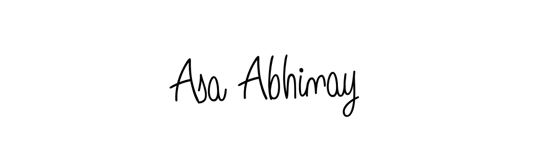 Create a beautiful signature design for name Asa Abhinay. With this signature (Angelique-Rose-font-FFP) fonts, you can make a handwritten signature for free. Asa Abhinay signature style 5 images and pictures png