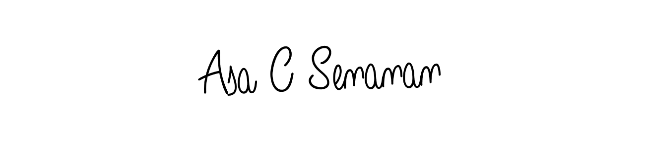 It looks lik you need a new signature style for name Asa C Senanan. Design unique handwritten (Angelique-Rose-font-FFP) signature with our free signature maker in just a few clicks. Asa C Senanan signature style 5 images and pictures png