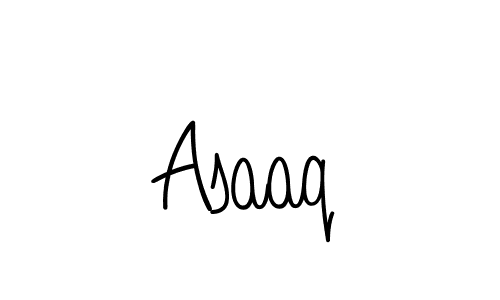 Design your own signature with our free online signature maker. With this signature software, you can create a handwritten (Angelique-Rose-font-FFP) signature for name Asaaq. Asaaq signature style 5 images and pictures png