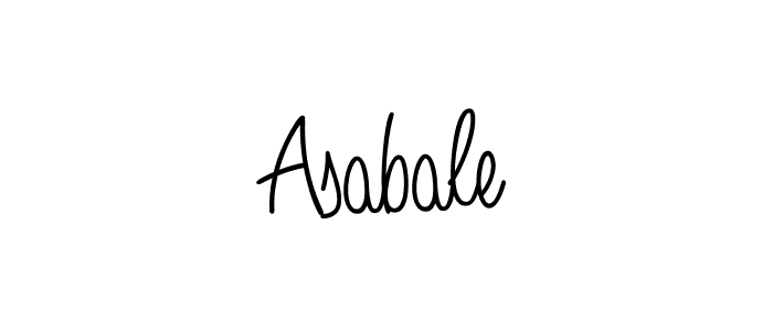 You can use this online signature creator to create a handwritten signature for the name Asabale. This is the best online autograph maker. Asabale signature style 5 images and pictures png