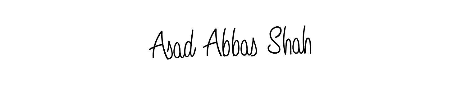 Angelique-Rose-font-FFP is a professional signature style that is perfect for those who want to add a touch of class to their signature. It is also a great choice for those who want to make their signature more unique. Get Asad Abbas Shah name to fancy signature for free. Asad Abbas Shah signature style 5 images and pictures png