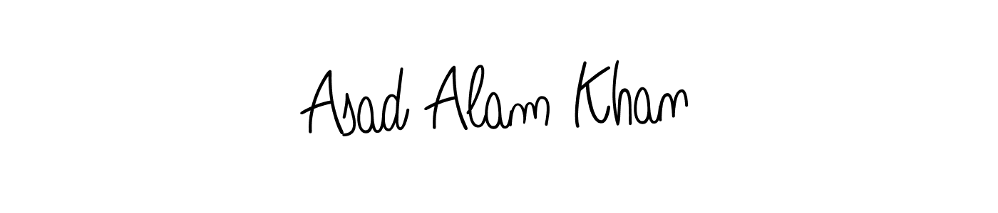 if you are searching for the best signature style for your name Asad Alam Khan. so please give up your signature search. here we have designed multiple signature styles  using Angelique-Rose-font-FFP. Asad Alam Khan signature style 5 images and pictures png