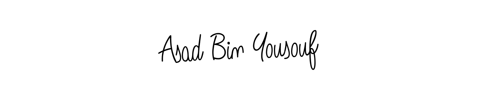 if you are searching for the best signature style for your name Asad Bin Yousouf. so please give up your signature search. here we have designed multiple signature styles  using Angelique-Rose-font-FFP. Asad Bin Yousouf signature style 5 images and pictures png