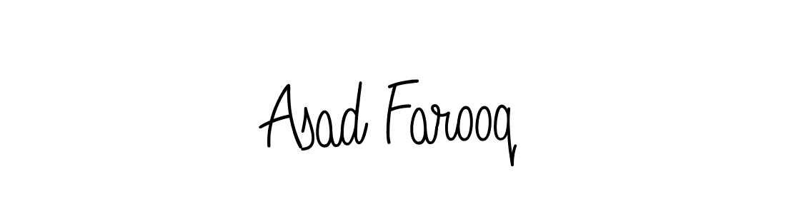 You can use this online signature creator to create a handwritten signature for the name Asad Farooq. This is the best online autograph maker. Asad Farooq signature style 5 images and pictures png