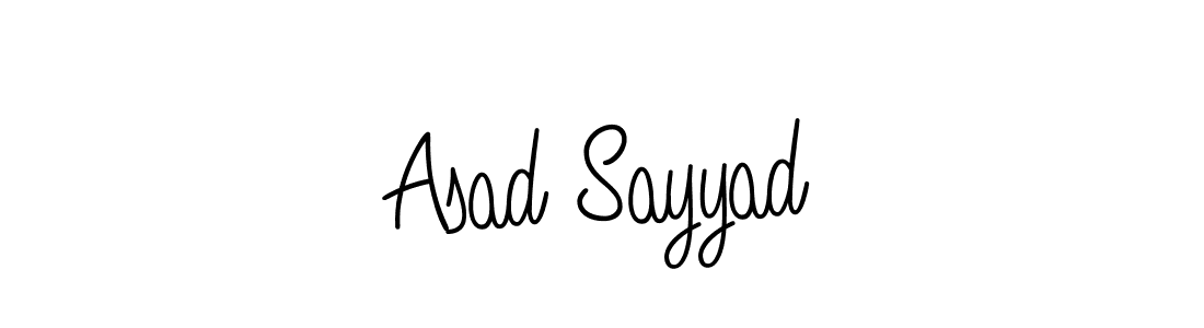 Make a short Asad Sayyad signature style. Manage your documents anywhere anytime using Angelique-Rose-font-FFP. Create and add eSignatures, submit forms, share and send files easily. Asad Sayyad signature style 5 images and pictures png