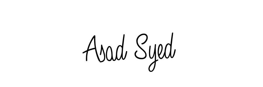 Angelique-Rose-font-FFP is a professional signature style that is perfect for those who want to add a touch of class to their signature. It is also a great choice for those who want to make their signature more unique. Get Asad Syed name to fancy signature for free. Asad Syed signature style 5 images and pictures png