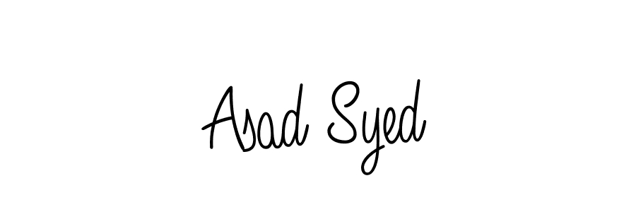 Angelique-Rose-font-FFP is a professional signature style that is perfect for those who want to add a touch of class to their signature. It is also a great choice for those who want to make their signature more unique. Get Asad Syed name to fancy signature for free. Asad Syed signature style 5 images and pictures png