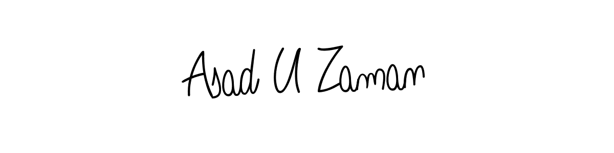 Also You can easily find your signature by using the search form. We will create Asad U Zaman name handwritten signature images for you free of cost using Angelique-Rose-font-FFP sign style. Asad U Zaman signature style 5 images and pictures png