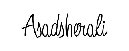 A modern signature idea for name Asadsherali using Angelique-Rose-font-FFP font. Clean strokes and elegant curves make it stand out instantly. Asadsherali signature style 5 images and pictures png