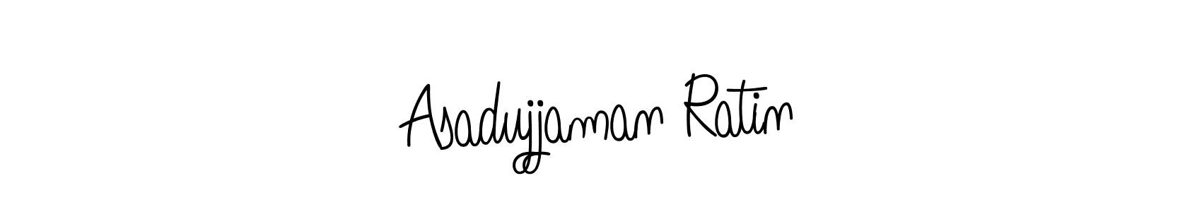 Create a beautiful signature design for name Asadujjaman Ratin. With this signature (Angelique-Rose-font-FFP) fonts, you can make a handwritten signature for free. Asadujjaman Ratin signature style 5 images and pictures png