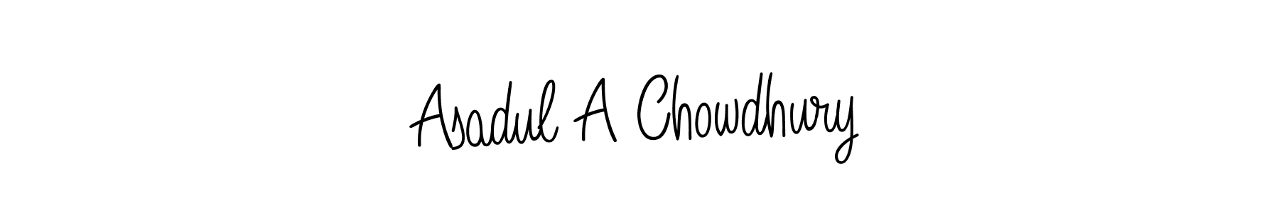 How to make Asadul A Chowdhury signature? Angelique-Rose-font-FFP is a professional autograph style. Create handwritten signature for Asadul A Chowdhury name. Asadul A Chowdhury signature style 5 images and pictures png