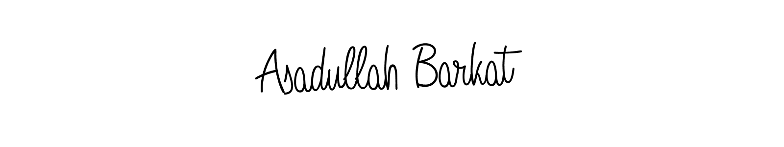 Angelique-Rose-font-FFP is a professional signature style that is perfect for those who want to add a touch of class to their signature. It is also a great choice for those who want to make their signature more unique. Get Asadullah Barkat name to fancy signature for free. Asadullah Barkat signature style 5 images and pictures png