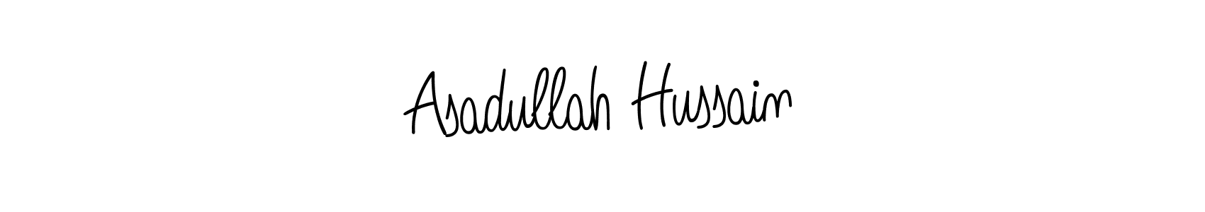 How to Draw Asadullah Hussain signature style? Angelique-Rose-font-FFP is a latest design signature styles for name Asadullah Hussain. Asadullah Hussain signature style 5 images and pictures png