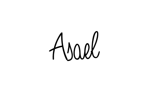 if you are searching for the best signature style for your name Asael. so please give up your signature search. here we have designed multiple signature styles  using Angelique-Rose-font-FFP. Asael signature style 5 images and pictures png