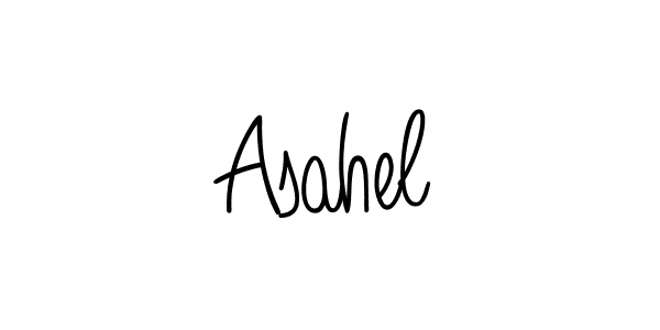 Asahel stylish signature style. Best Handwritten Sign (Angelique-Rose-font-FFP) for my name. Handwritten Signature Collection Ideas for my name Asahel. Asahel signature style 5 images and pictures png