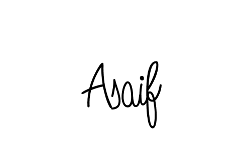 Make a beautiful signature design for name Asaif. With this signature (Angelique-Rose-font-FFP) style, you can create a handwritten signature for free. Asaif signature style 5 images and pictures png