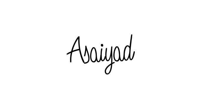 You can use this online signature creator to create a handwritten signature for the name Asaiyad. This is the best online autograph maker. Asaiyad signature style 5 images and pictures png