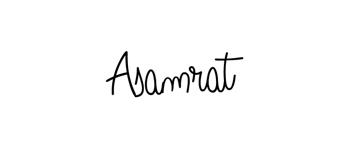 Also we have Asamrat name is the best signature style. Create professional handwritten signature collection using Angelique-Rose-font-FFP autograph style. Asamrat signature style 5 images and pictures png