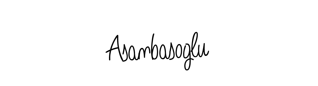 Asanbasoglu stylish signature style. Best Handwritten Sign (Angelique-Rose-font-FFP) for my name. Handwritten Signature Collection Ideas for my name Asanbasoglu. Asanbasoglu signature style 5 images and pictures png