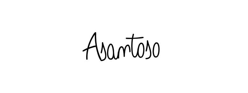 Best and Professional Signature Style for Asantoso. Angelique-Rose-font-FFP Best Signature Style Collection. Asantoso signature style 5 images and pictures png