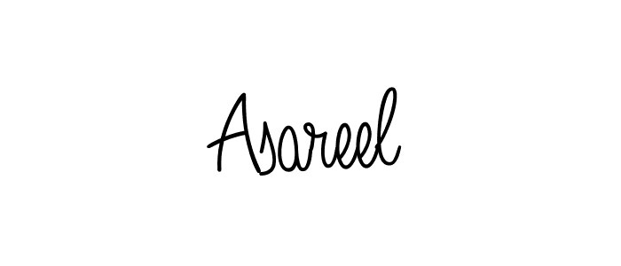 Design your own signature with our free online signature maker. With this signature software, you can create a handwritten (Angelique-Rose-font-FFP) signature for name Asareel. Asareel signature style 5 images and pictures png